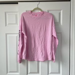 Juicy Couture “City of Angels” Pink Long sleeve T shirt